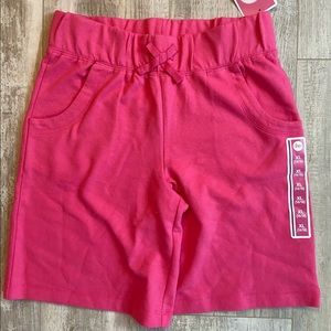 Bright Pink Cotton Shorts (Kids)